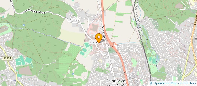 localisation de l'entreprise RELAIS HIPPIQUE EQUIPEMENTS ET ACCESSOIRES  SAINT-BRICE-SOUS-FORET