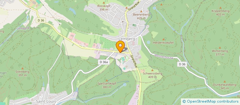 localisation de l'entreprise RELAIS HOTEL DE LEMBERG  LEMBERG