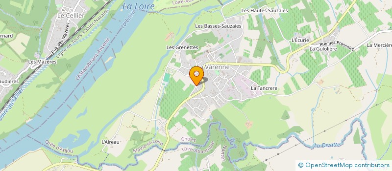 localisation de l'entreprise RELAIS IMMO  OREE-D'ANJOU