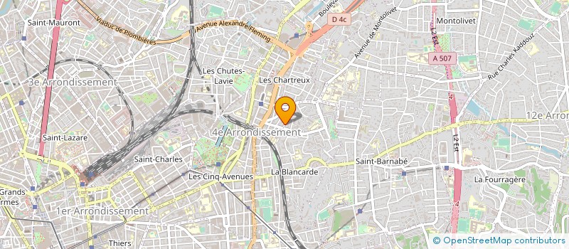 localisation de l'entreprise RELAIS INTER LOCATIONS à MARSEILLE