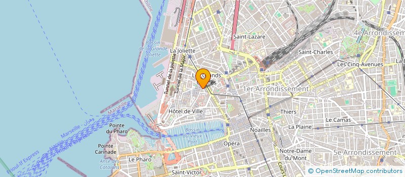 localisation de l'entreprise RELAIS INTERNATIONAL à MARSEILLE
