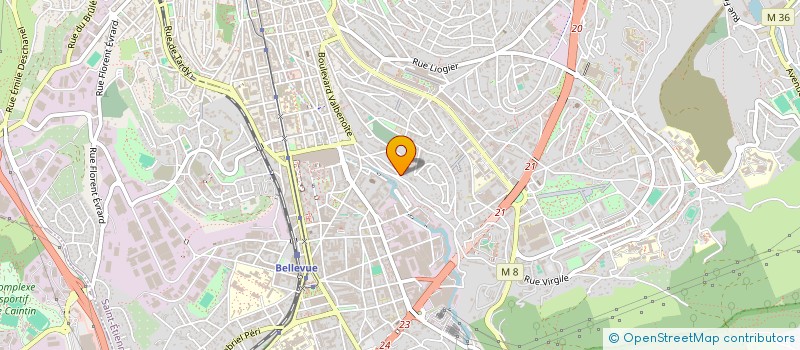 localisation de l'entreprise RELAIS INTERNATIONAL DE MEDECINE / ASS- FONDATION LA VOLIERE DE L'ESPOIR à SAINT-ETIENNE