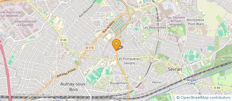 localisation de l'entreprise RELAIS J.F.K à SEVRAN