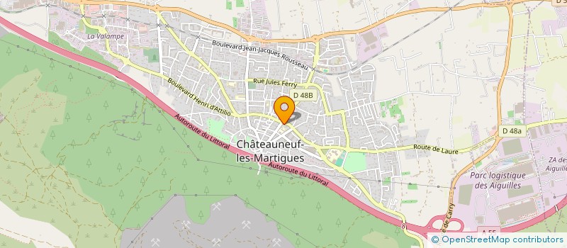 localisation de l'entreprise RELAIS JEUNES à CHATEAUNEUF-LES-MARTIGUES