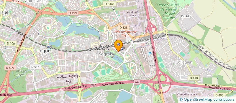 localisation de l'entreprise RELAIS JEUNES 77 à TORCY