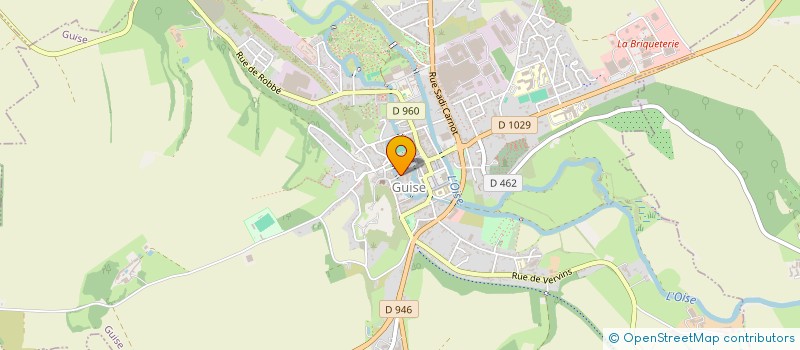 localisation de l'entreprise RELAIS LAVERIE à GUISE