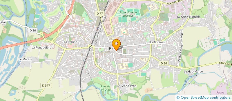 localisation de l'entreprise RELAIS MOD  BRUZ