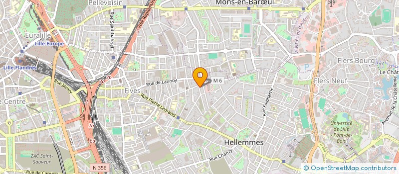 localisation de l'entreprise RELAIS MOND'A SARL à LILLE