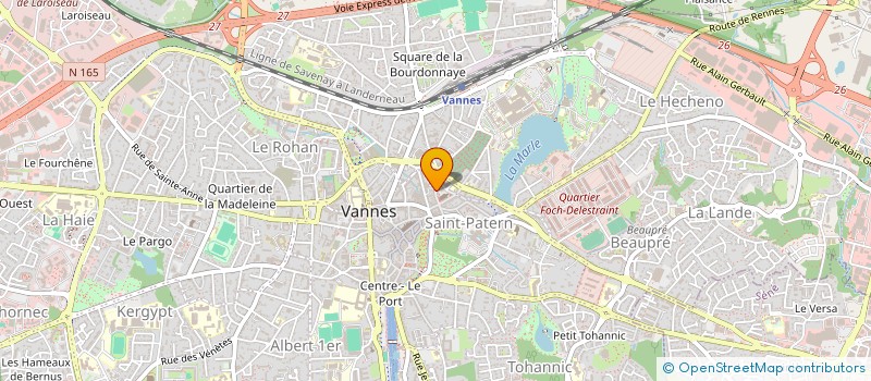 localisation de l'entreprise RELAIS PATRIMOINE à VANNES