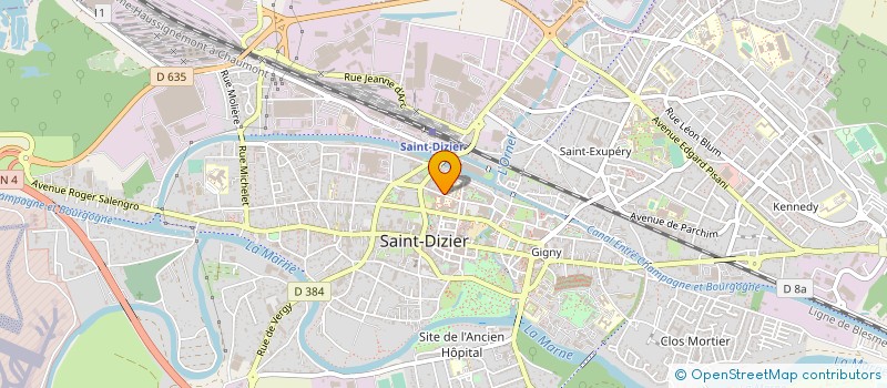 localisation de l'entreprise RELAIS PETITE ENFANCE à SAINT-DIZIER