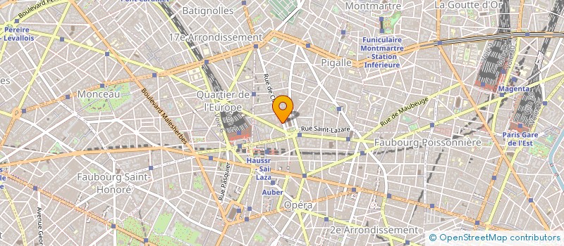 localisation de l'entreprise RELAIS PIGALLE 2 à PARIS