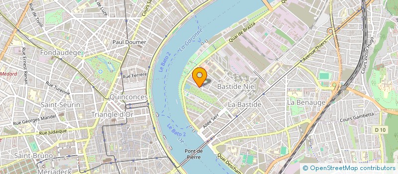 localisation de l'entreprise RELAIS RETRAITE à BORDEAUX