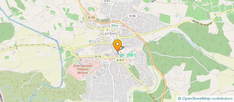 localisation de l'entreprise RELAIS REYMOND à LAMBESC