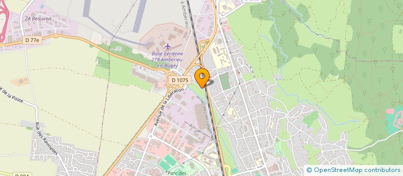 localisation de l'entreprise RELAIS ROUTIER DU CARREFOUR à AMBERIEU-EN-BUGEY