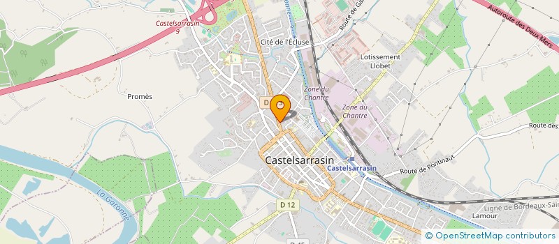 localisation de l'entreprise RELAIS SAINT JEAN  CASTELSARRASIN