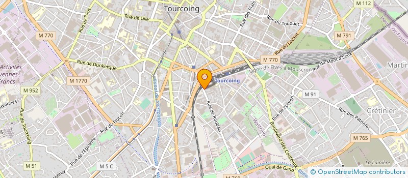 localisation de l'entreprise RELAIS SOLEIL TOURQUENNOIS à TOURCOING