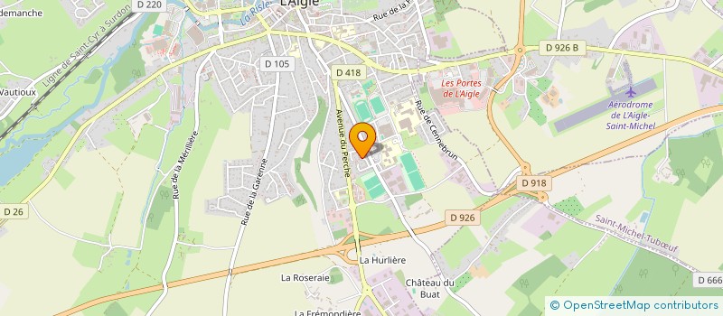 localisation de l'entreprise RELAIS SOURIRE à L'AIGLE
