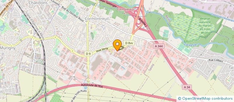 localisation de l'entreprise RELAIS TECHNOELECTRIQUE SERVICES à CORMONTREUIL