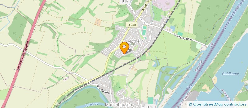 localisation de l'entreprise RELAIS UNIVERSEL BAT IMMOB SERVICES  MOTHERN