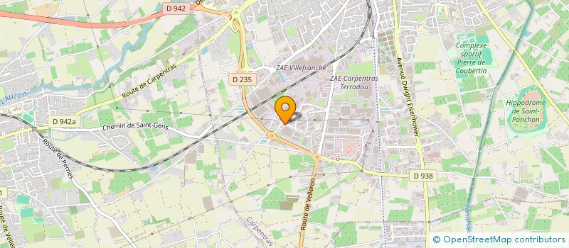 localisation de l'entreprise RELAIS VERT  CARPENTRAS