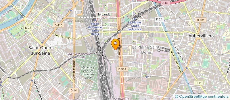 localisation de l'entreprise RELAIS YOUGOSLAVE à SAINT-DENIS