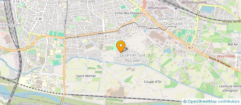localisation de l'entreprise RELAISPORT à AVIGNON