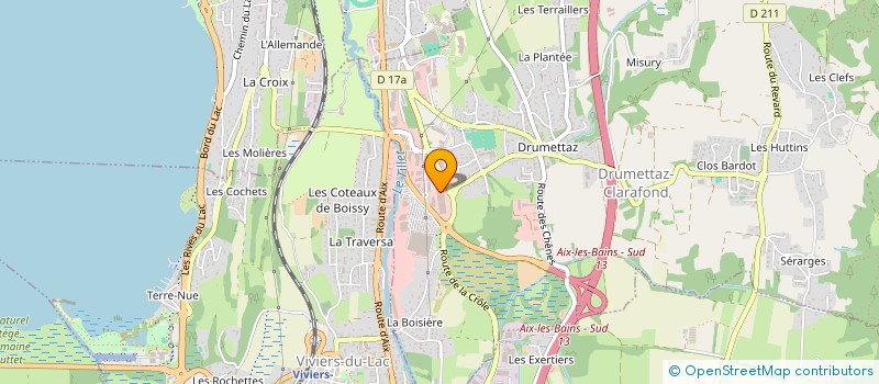 localisation de l'entreprise RELAIX DISTRIBUTION à DRUMETTAZ-CLARAFOND
