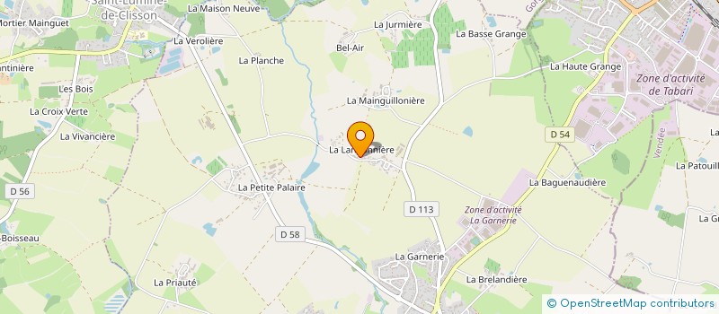 localisation de l'entreprise RELANDEAU TP  SAINT-HILAIRE-DE-CLISSON