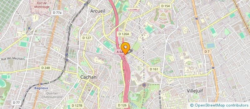 localisation de l'entreprise RELARCUEIL  ARCUEIL