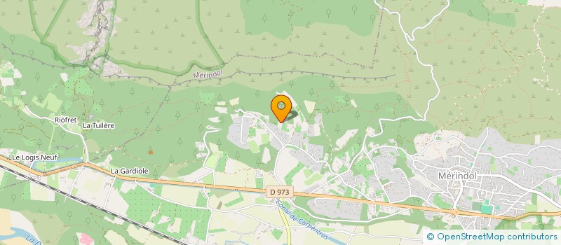 localisation de l'entreprise RELARGUIER PROVENCE  MERINDOL