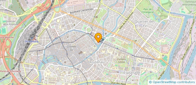 localisation de l'entreprise RELATIO à STRASBOURG