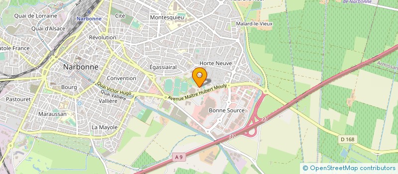 localisation de l'entreprise RELATIONS MARCHANDISES SERVICES DISTRIBU à NARBONNE