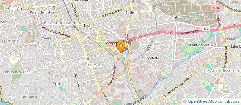 localisation de l'entreprise RELAX MAX à MARSEILLE 10EME