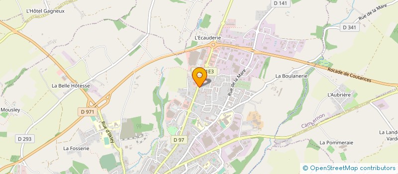 localisation de l'entreprise RELAX'N SPA à COUTANCES