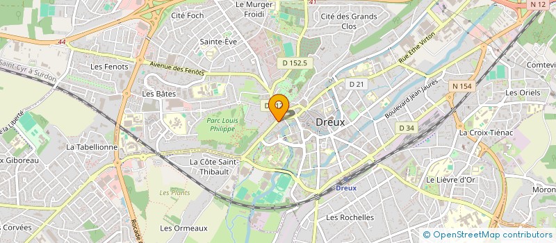 localisation de l'entreprise RELAX SENSATION  DREUX