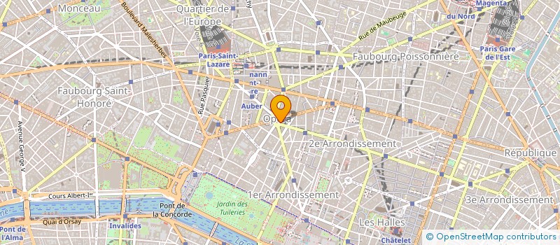 localisation de l'entreprise RELAX SERVICE à PARIS