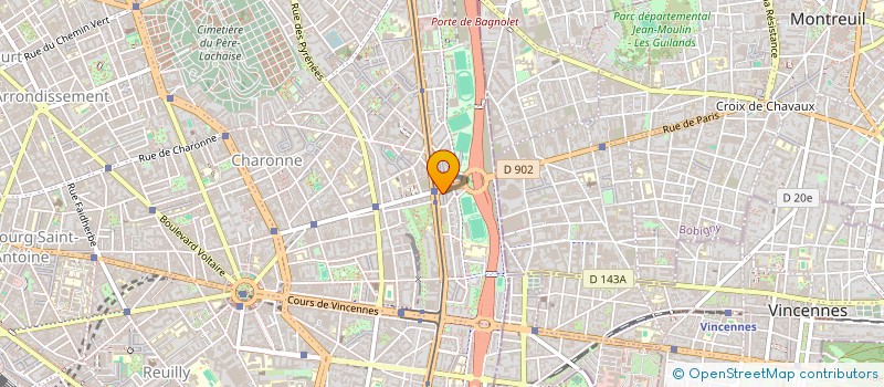 localisation de l'entreprise RELAX SHUTTLE  PARIS