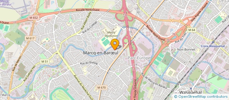 localisation de l'entreprise RELAX TRANSACTION à MARCQ-EN-BARŒUL