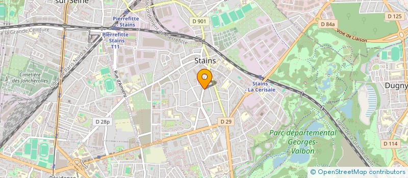 localisation de l'entreprise RELAXE HOME à STAINS
