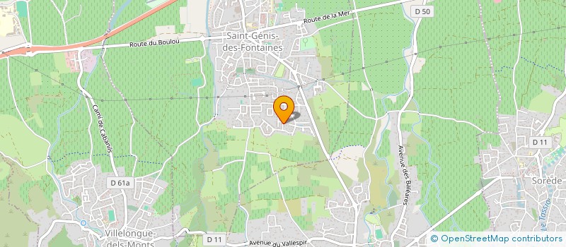 localisation de l'entreprise RELAXEA  LAROQUE-DES-ALBERES