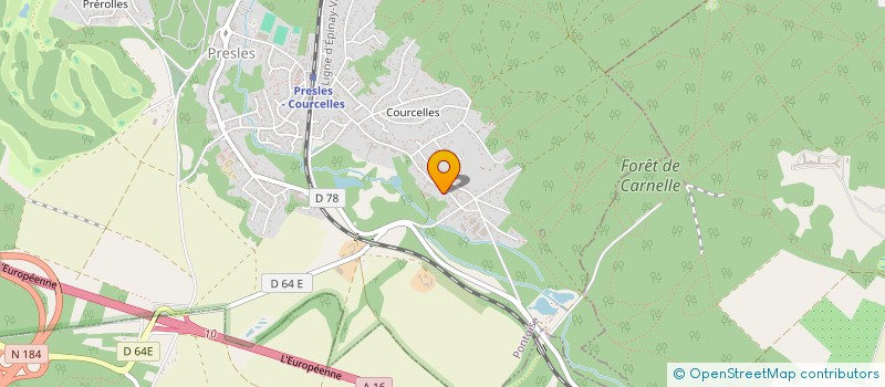 localisation de l'entreprise RELAXIMUM  PRESLES