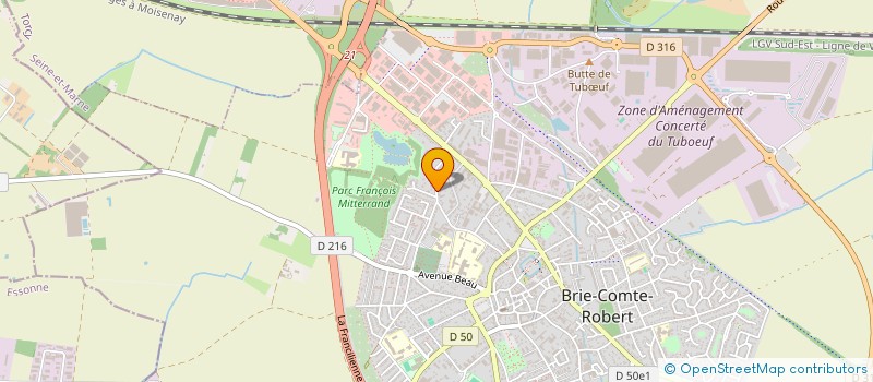 localisation de l'entreprise RELAXION  BRIE-COMTE-ROBERT