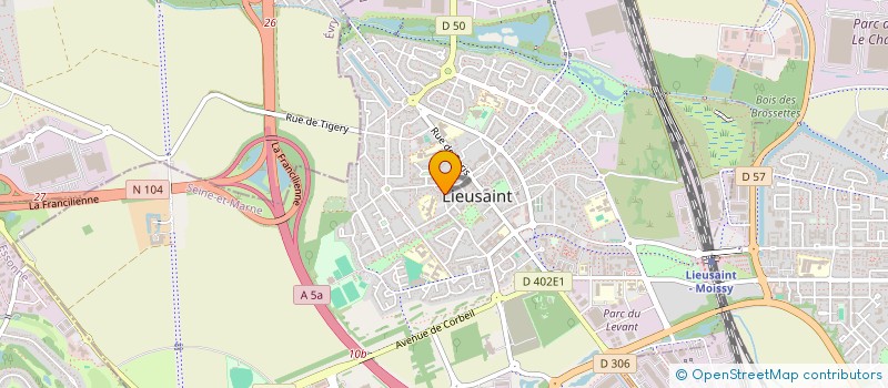 localisation de l'entreprise RELAXMINUTE  LIEUSAINT