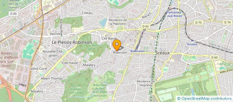 localisation de l'entreprise RELAY INTERNATIONAL à CHATENAY-MALABRY