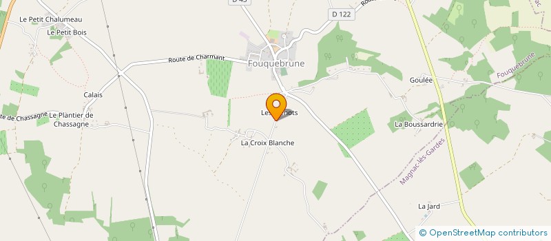 localisation de l'entreprise RELB à FOUQUEBRUNE