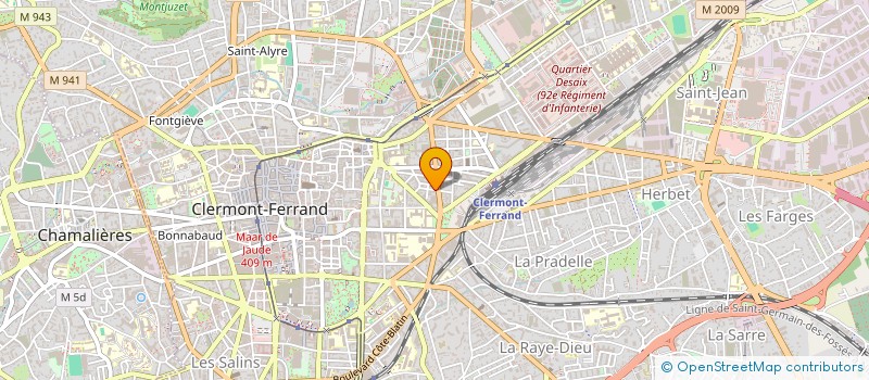 localisation de l'entreprise RELEADS  CLERMONT-FERRAND