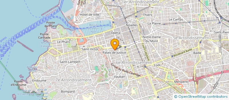 localisation de l'entreprise RELEASE FINANCE à MARSEILLE