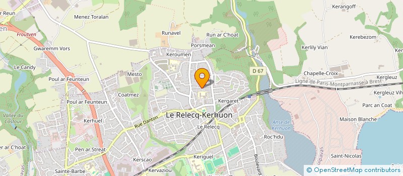 localisation de l'entreprise RELECQ VTT à LE RELECQ-KERHUON