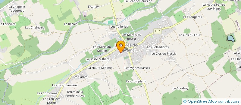 localisation de l'entreprise RELEV  LIGNIERES-DE-TOURAINE