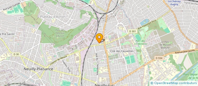 localisation de l'entreprise RELEV'TOIT à NEUILLY-SUR-MARNE